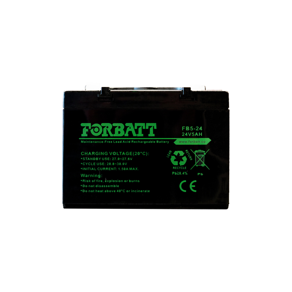 Forbatt SA ForbattAGM 24V VRLA 5AHFB5 24 Lead Acid Battery