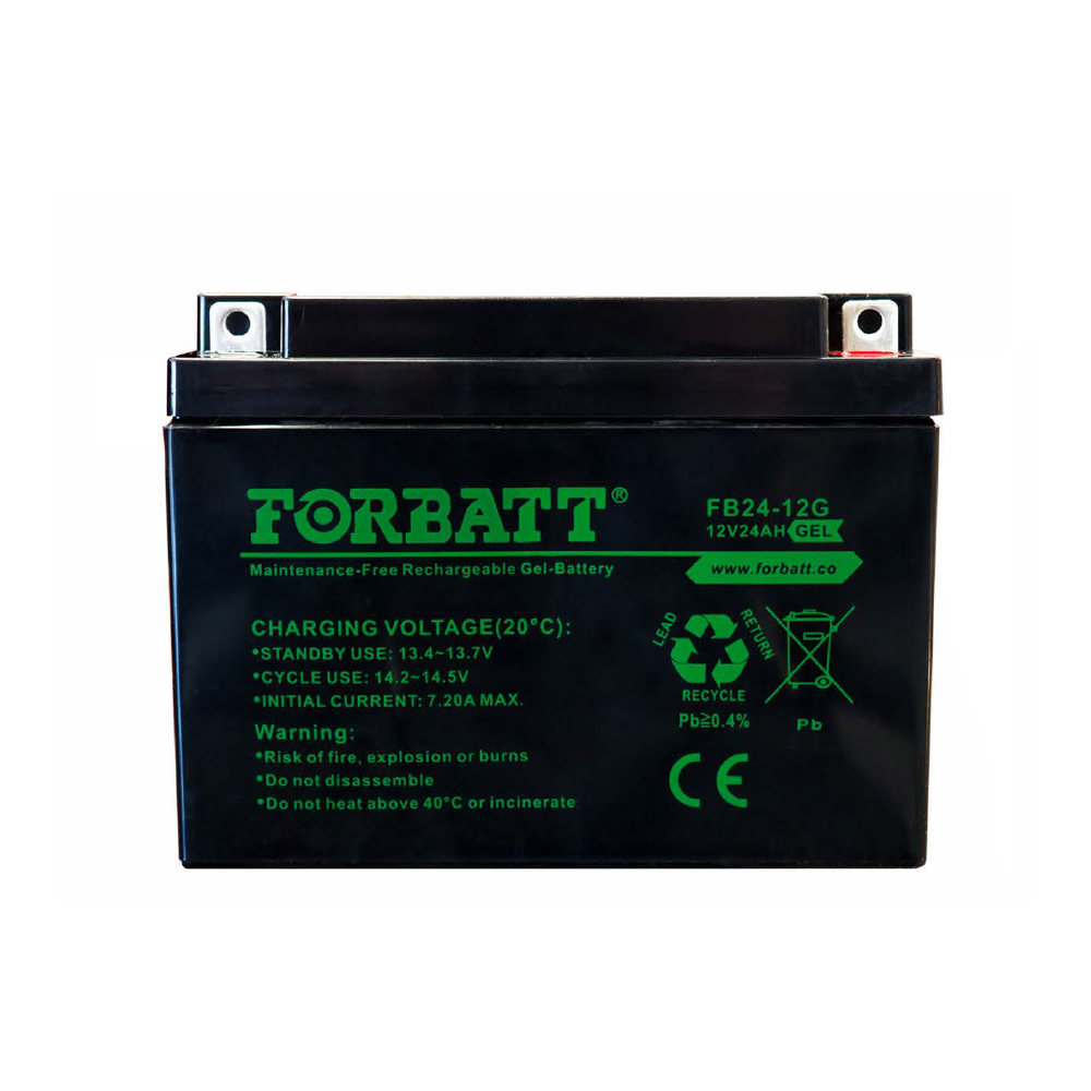 Forbatt SA ForbattAGM 12V Gel 24AHFB12 24G Gel Battery