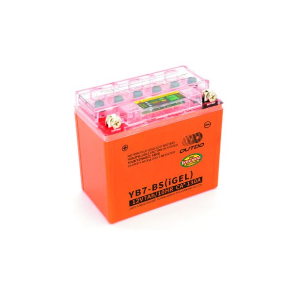 YB7-BS(IGEL)<br><p>Outdo Motorcycle Battery</p><p>12V-7Ah</p>