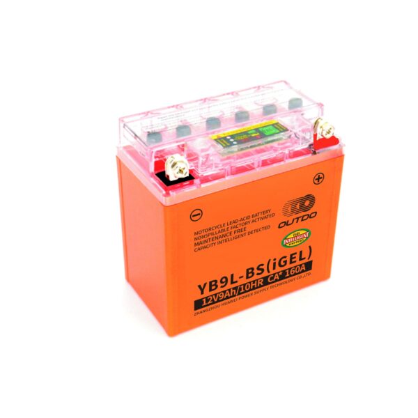 YB9L-BS(IGEL)<br><p>Outdo Motorcycle Battery</p><p>12V-9Ah</p>